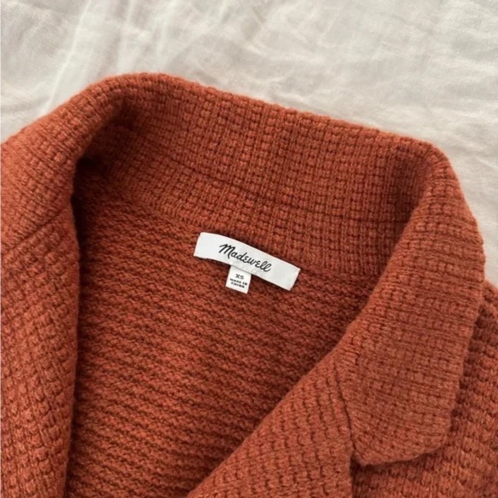 Madewell Textured Blazer/Cardigan - Picture 3 of 6